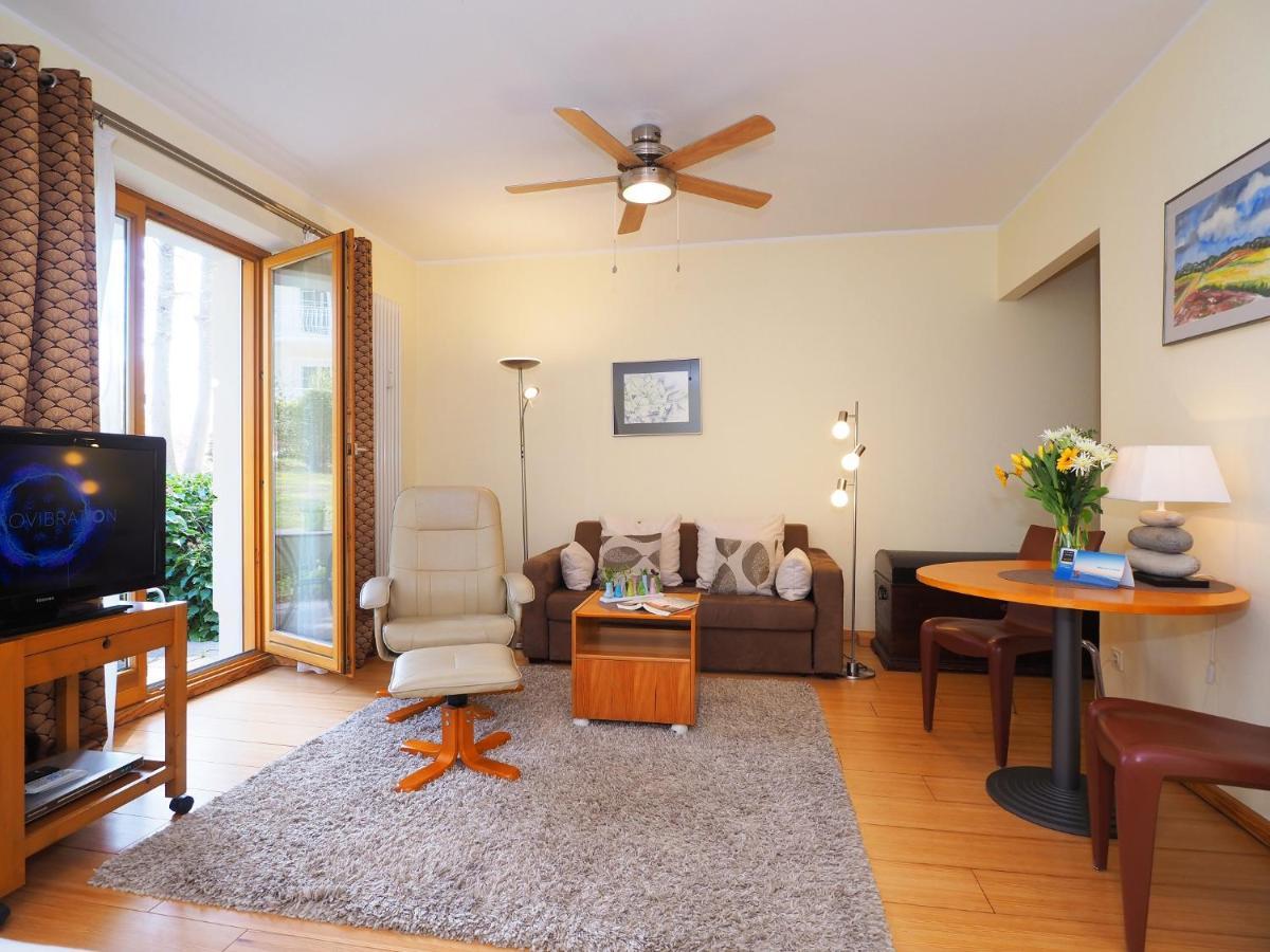 Kaiservillen Heringsdorf - 1-Raum-Ferienwohnung Mit Terrasse D103 Eksteriør bilde